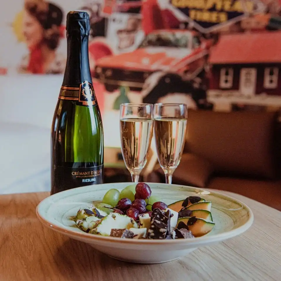 Fruit, chocolate & Crémant